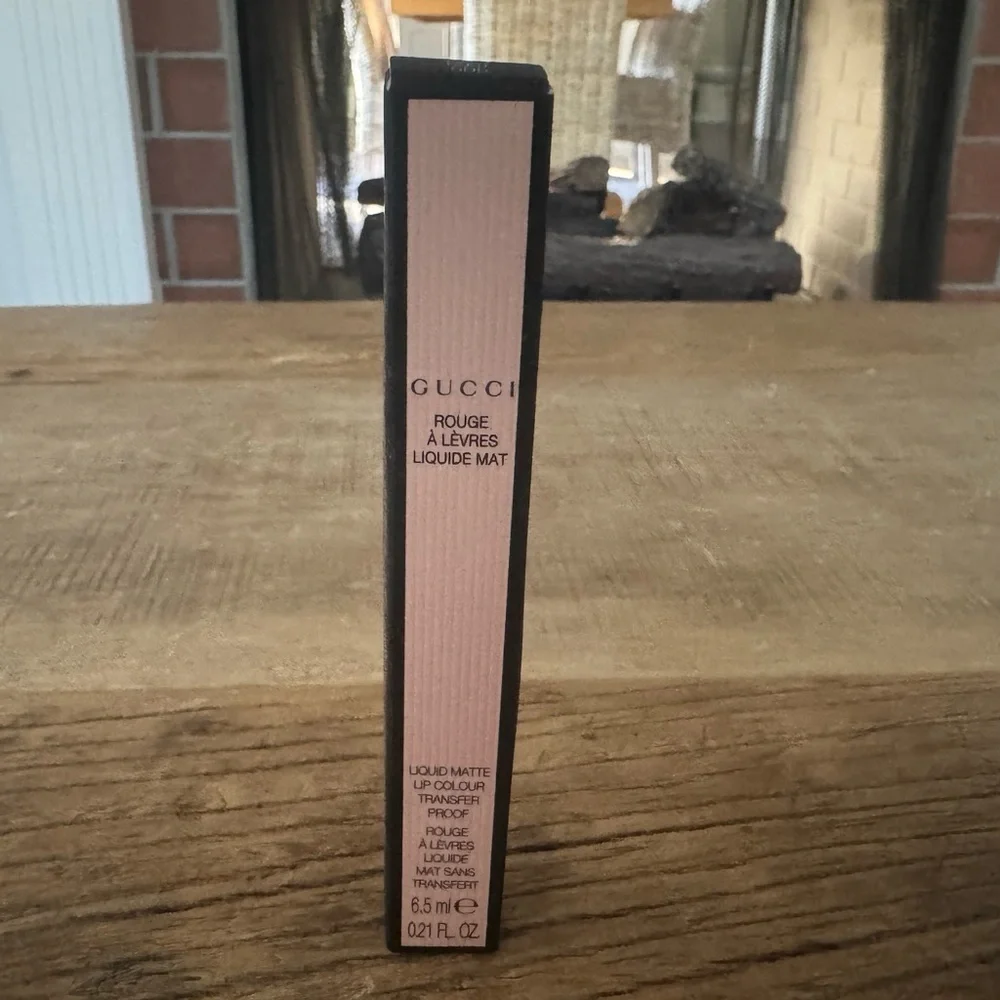 Gucci Transfer-Proof Matte Liquid Lipstick~ Janet Rust (505)NEW IN BOX